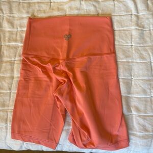 Aritzia Pink Biker Shorts